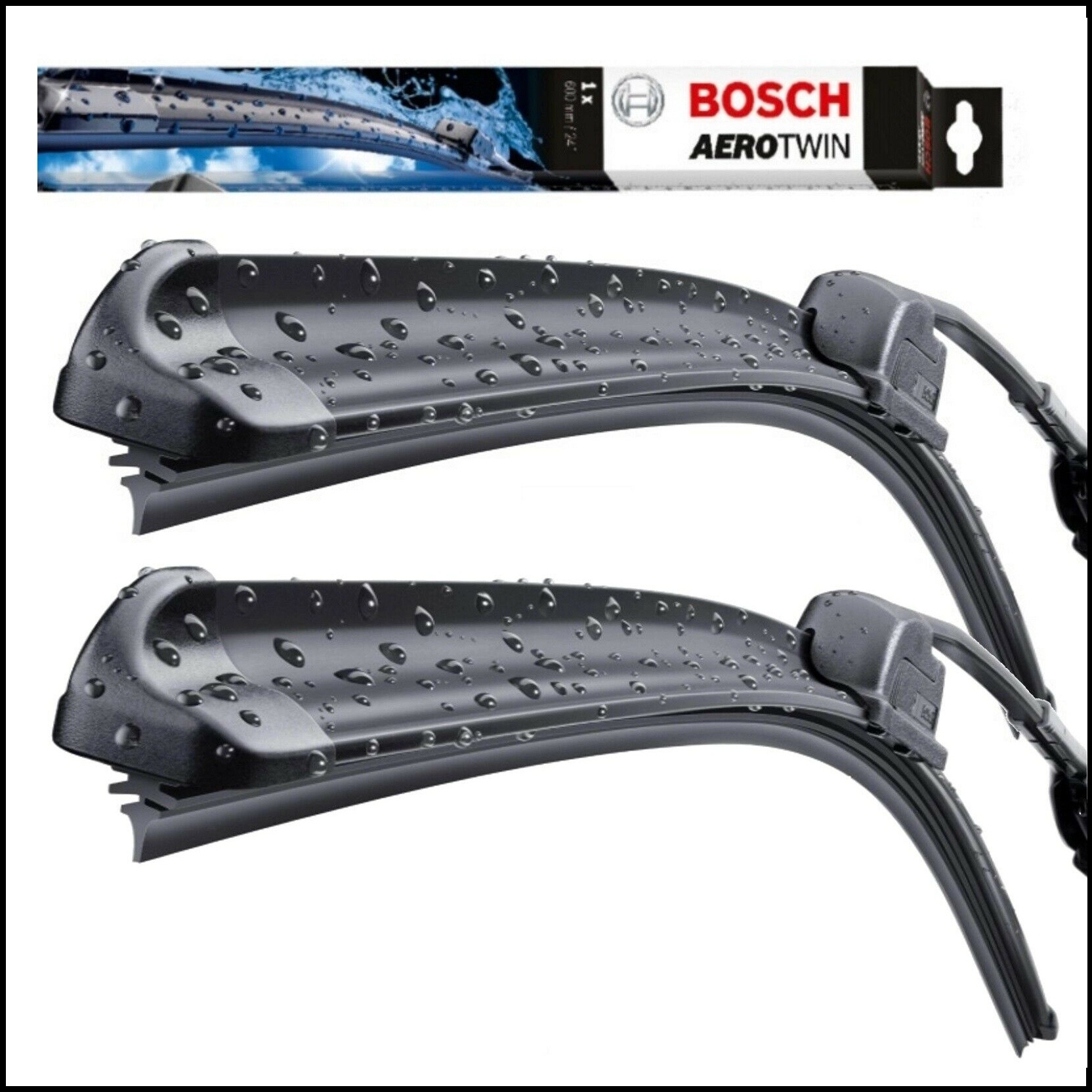 Spazzole Tergicristalli Bosch Aerotwin Lato Guidatore Lato Passeggero