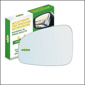 Specchio Nudo Adesivo Lato Guidatore Per Renault Fluence (L3) dal 2010>