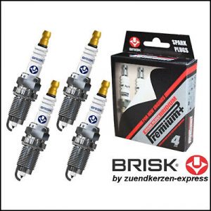 Candela Kit 4 Candele Brisk Iridium Premium Brisk Wolkswagen Passat Alltrack 12>