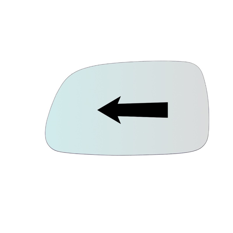 Vetro Specchio Retrovisore Lato SX-Guidatore Per Jeep Grand Cherokee II (WJ) dal 1998-2005