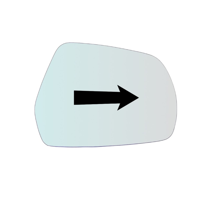 Vetro Specchio Retrovisore Lato Passeggero Per Great Steed II dal 2020>