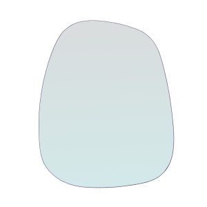 Vetro Specchio Retrovisore Lato Passeggero Per Hyundai H-1 I (A1) dal 1997-2008