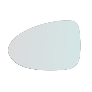 Vetro Specchio Retrovisore Lato Guidatore Per Porsche Macan (95B) dal 2013>