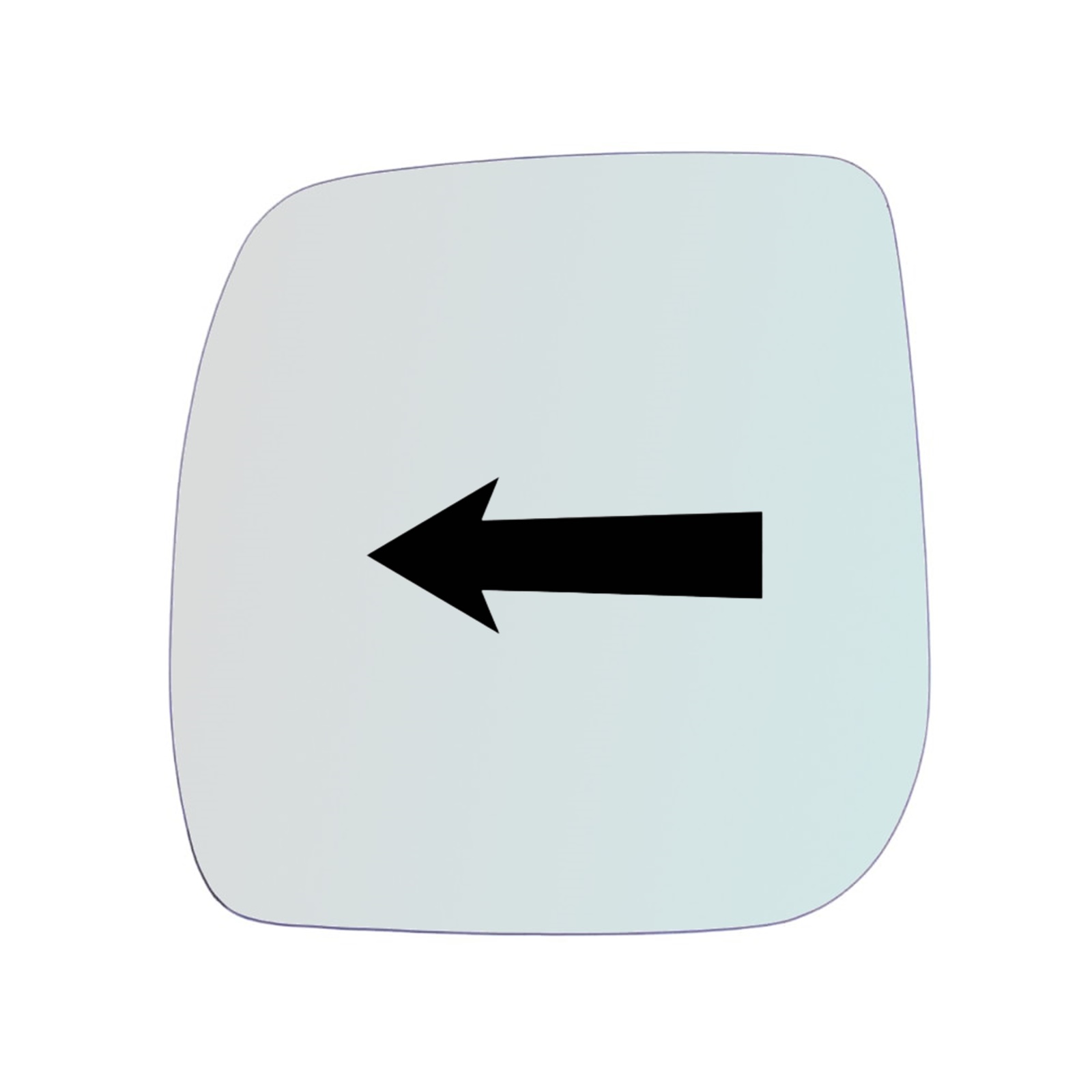 Vetro Specchio Retrovisore Lato Guidatore Per Subaru Forester (SH) solo 2008-2010