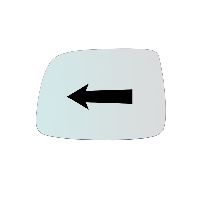 Vetro Specchio Retrovisore Lato Guidatore Per Great Wall Steed dal 2006>