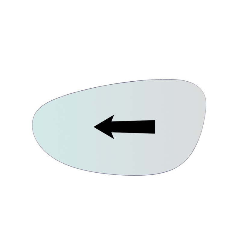 Vetro Specchio Retrovisore Lato SX-Guidatore Per Porsche Boxster (986) dal 1998-2004