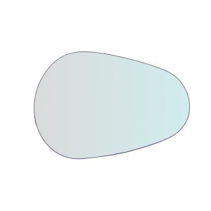 Vetro Specchio Retrovisore DX Compatibile Per Moto Kawasaky Strad 1000