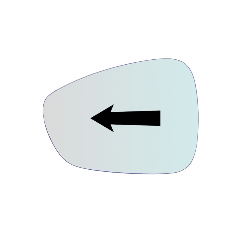 Vetro Specchio Retrovisore Lato SX-Guidatore Per Citroen DS3 (SA_) dal 2009-2016