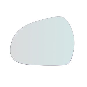 Vetro Specchio Retrovisore Lato Guidatore Per Peugeot 207 dal 2006>