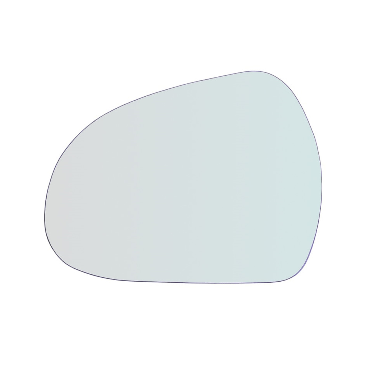 Vetro Specchio Retrovisore Lato Guidatore Per Peugeot 207 dal 2006>