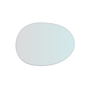 Vetro Specchio Retrovisore Lato Passeggero Per Toyota Aygo I dal 2005>