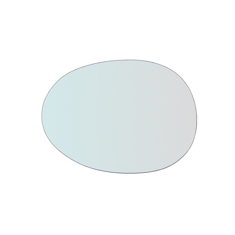 Vetro Specchio Retrovisore Lato Guidatore Per Peugeot 107 dal 2005>