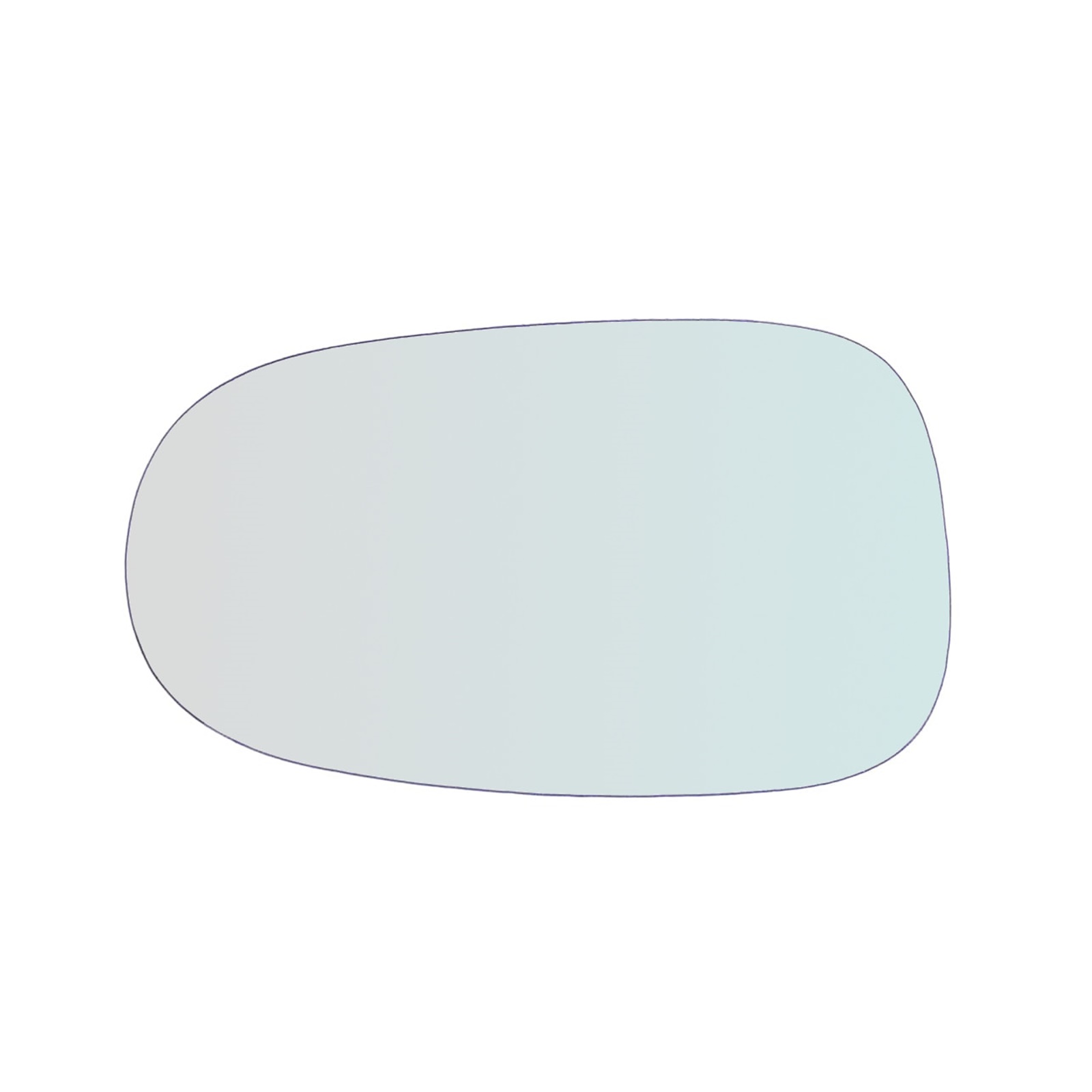 Vetro Specchio Retrovisore Lato Guidatore Per Nissan Almera Tino (V10) dal 1998-2006