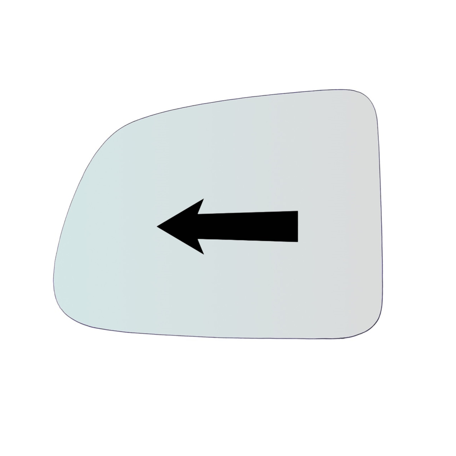 Vetro Specchio Retrovisore Lato Guidatore Per Suzuki Vitara I (TA) dal 1988-1999