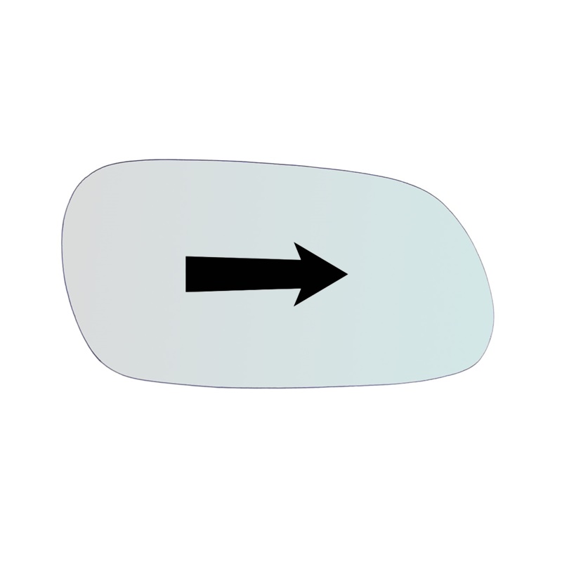 Vetro Specchio Retrovisore Lato Passeggero Per Toyota Celica III (T20) dal 1993-1999