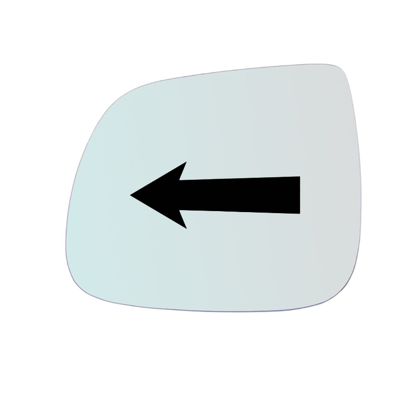 Vetro Specchio Retrovisore Lato Guidatore Per Audi Q5 I (8RB) dal 2008-2017