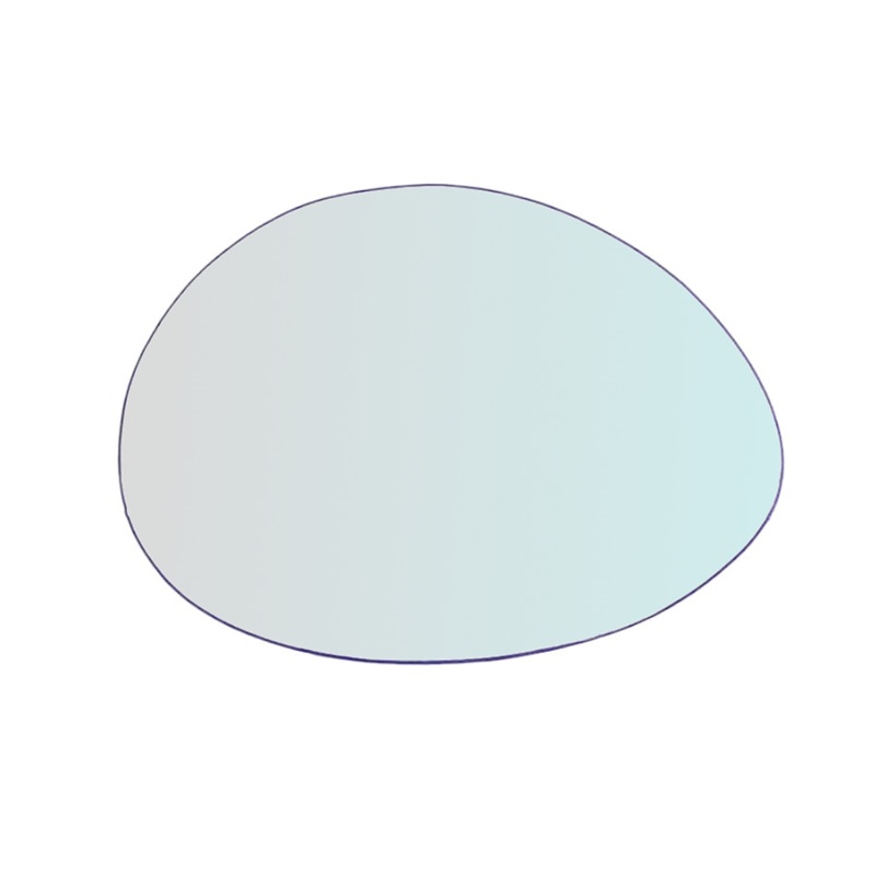 Vetro Specchio Retrovisore DX Compatibile Per Moto Piaggio ZIP