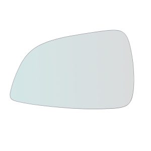 Vetro Specchio Retrovisore Lato Guidatore Per Opel Astra H (A04) solo dal 2009-2011 (specchio grande)