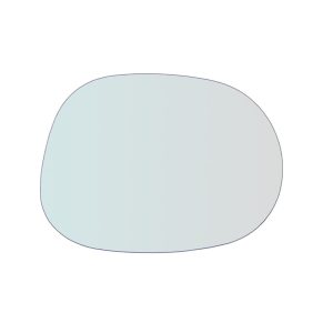 Vetro Specchio Retrovisore Lato DX-Passeggero Per DR 1 dal 2010-2014