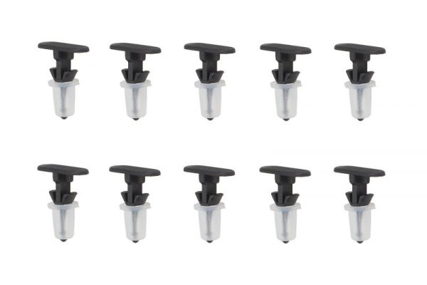 10 x Bottoni Rivetti Clips Auto Universali art.844