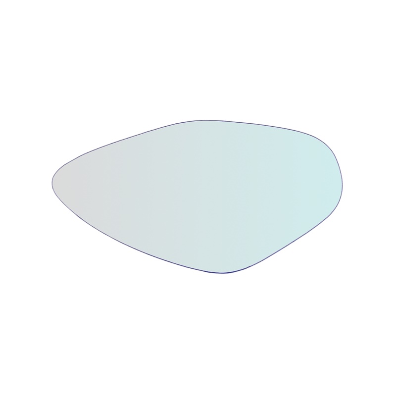 Vetro Specchio Retrovisore SX Compatibile Per Moto Cagiva Raptor