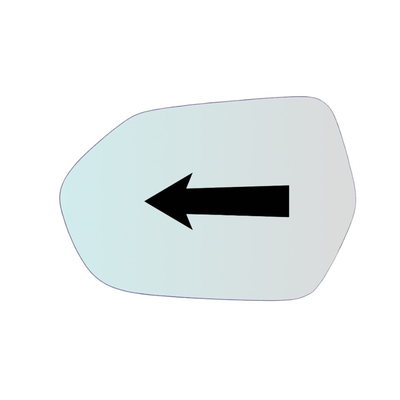 Vetro Specchio Retrovisore Lato SX-Guidatore Toyota Corolla V (E21) dal 2019>