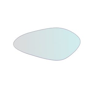 Vetro Specchio Retrovisore SX Compatibile Per Moto MV Augusta Brutale Fino 2013