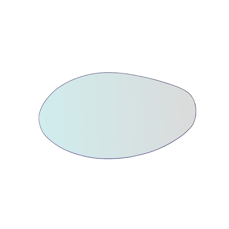 Vetro Specchio Retrovisore DX Compatibile Per Moto Yamaha Scooter