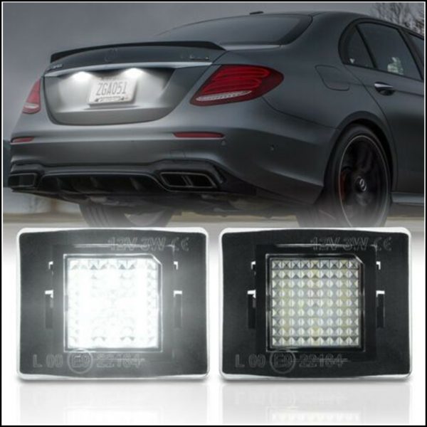 Lampadine Placchette Luci Targa Led Specifiche Adattabile Mercedes-Benz SLK III (R172) dal 2011>