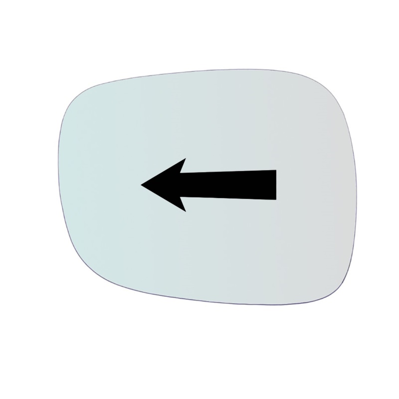 Vetro Specchio Retrovisore Lato SX-Guidatore Per Bmw X1 (E84) solo dal 2009-2012