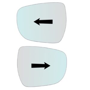 Vetro Specchio Retrovisore Lato DX-SX Per Suzuki Celerio (LF) dal 2014>