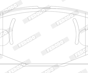 Kit 2 Pastiglie Freno Moto Marca Ferodo Codice | FDB5198