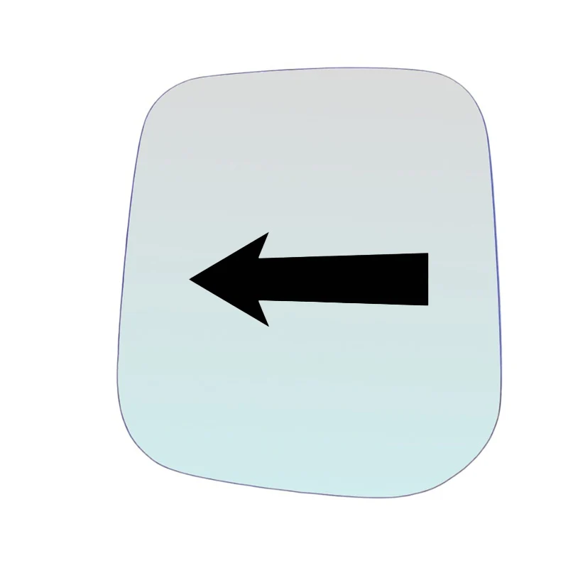 Vetro Specchio Retrovisore Lato SX Per Mitsubishi Pajero II (V3) dal 1990-2000