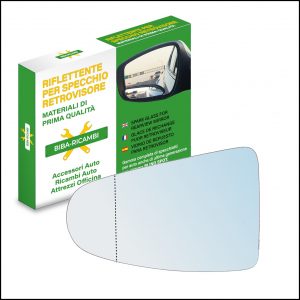 Vetro Specchio Retrovisore Asferico Lato-SX Compatibile Per Malaguti Madison