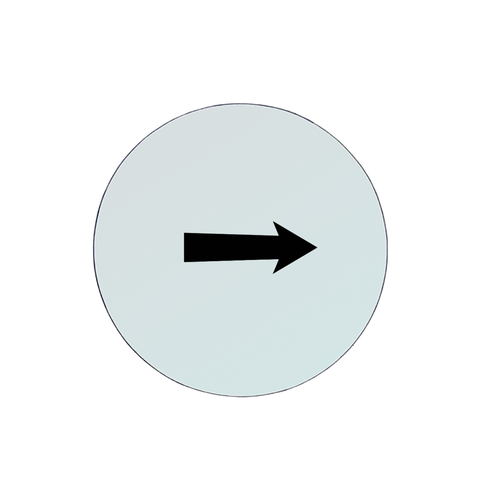 Vetro Specchio Retrovisore DX Compatibile Per Moto Honda Transalp (DIAM-118)