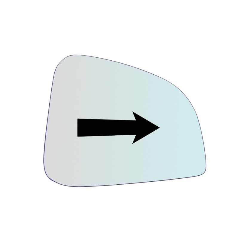 Vetro Specchio ASFERICO Retrovisore DX Compatibile Per Moto BMW RT 1100