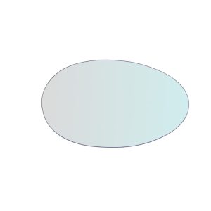 Vetro Specchio Retrovisore DX Compatibile Per Moto BMW Custom