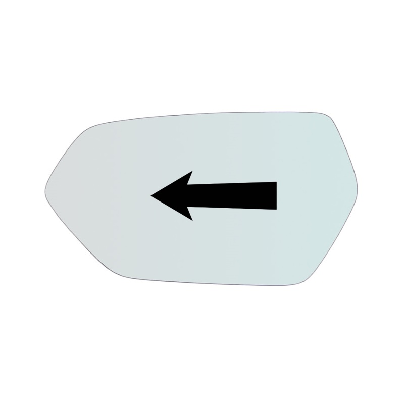 Vetro Specchio Retrovisore Lato SX-Guidatore Per Seat Leon IV (KL) dal 2019>