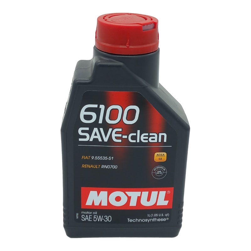 Motul 5W30 6100 X-Clean Save, 100% Sintetico