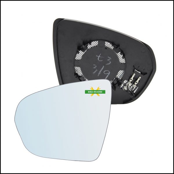 V. Piastra Specchio Retrovisore Termica Lato Sx-Guidatore Per Peugeot 5008 II dal 2016>