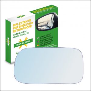 Vetro Specchio Retrovisore Lato SX Compatibile Per Nissan Primera II (P11) Dal 1996>