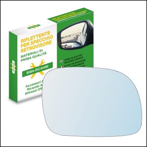Vetro Specchio Retrovisore Lato DX Compatibile Per Daihatsu Terios I 1997-2006