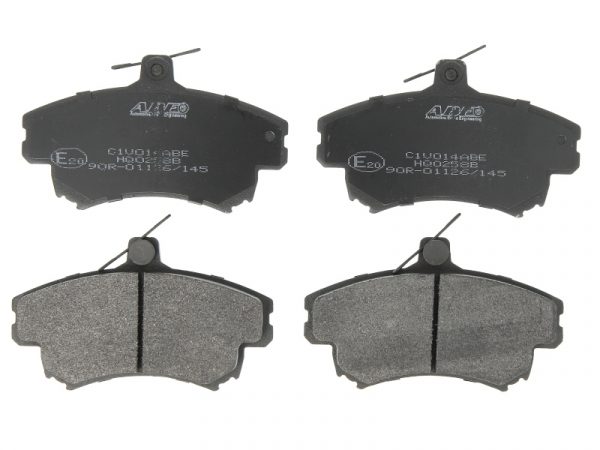 Kit 4 Pastiglie Freno Anteriori Compatibile Per Volvo V40 Dal 1995-2004