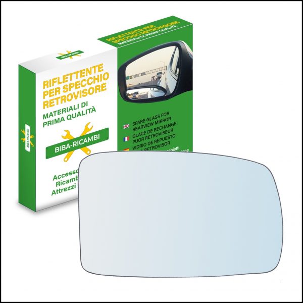 Vetro Specchio Retrovisore Lato DX-Passeggero Compatibile Per Peugeot 205 GTI