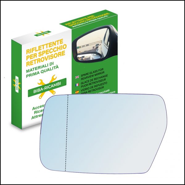 Vetro Specchio Retrovisore Lato SX Compatibile Per Citroen XM (172x107mm)