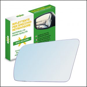 Vetro Specchio Retrovisore Lato SX Compatibile Per Opel Vectra A dal 1988-1995