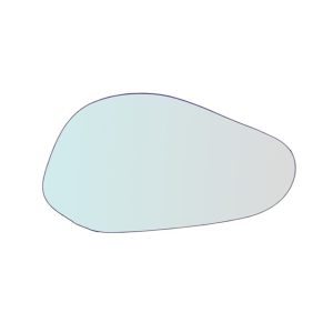 Vetro Specchietto Esterno Lato SX Compatibile Con Aprilia RSV 1000