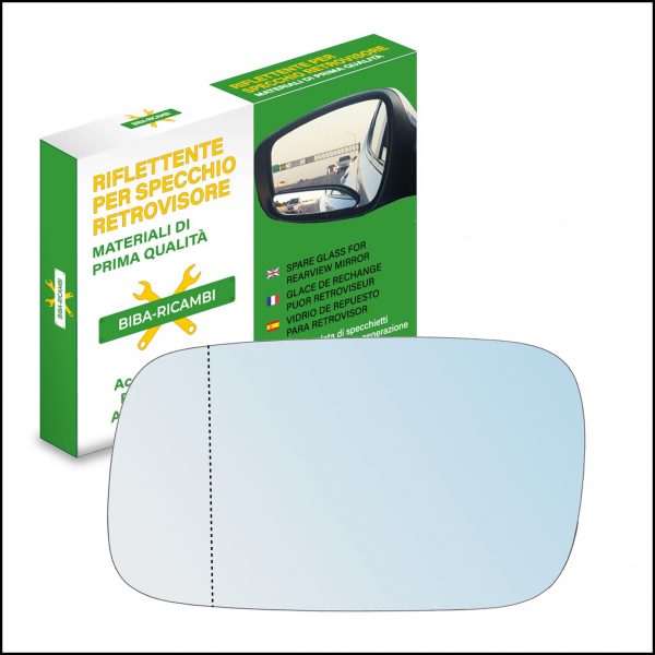 Vetro Specchio Retrovisore Asferico Lato SX Compatibile Per VW Passat dal 1990-1996