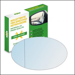 Vetro Specchio Retrovisore Asferico Lato SX Compatibile Per Bmw Z3 (E36) Modello M