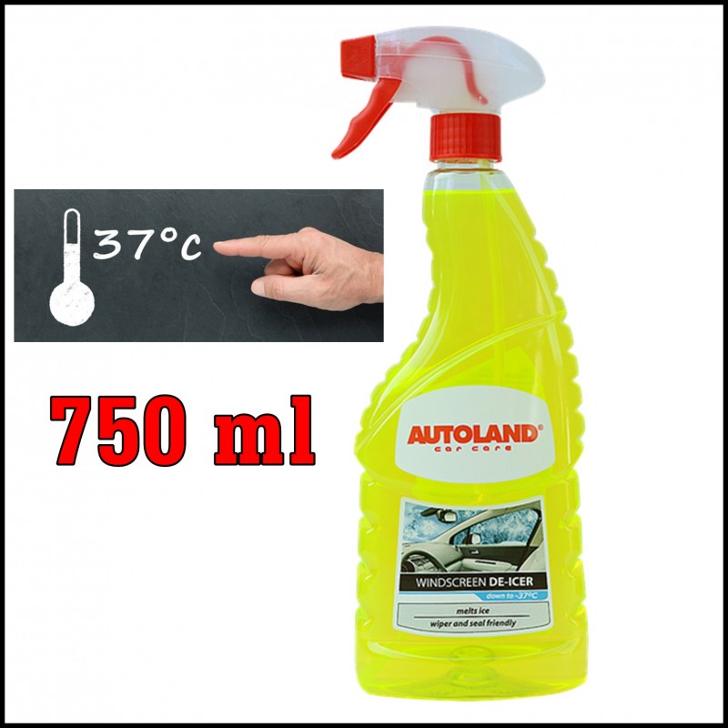 Deghiacciante Spray Sciogli Ghiaccio 750 ml Auto Vetri Serrature